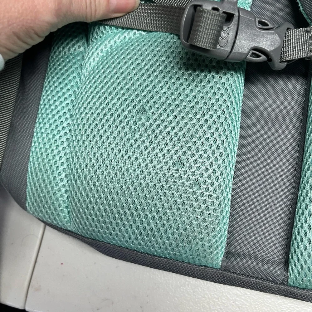 The North Face Women's Gray & Teal Jester Backpack